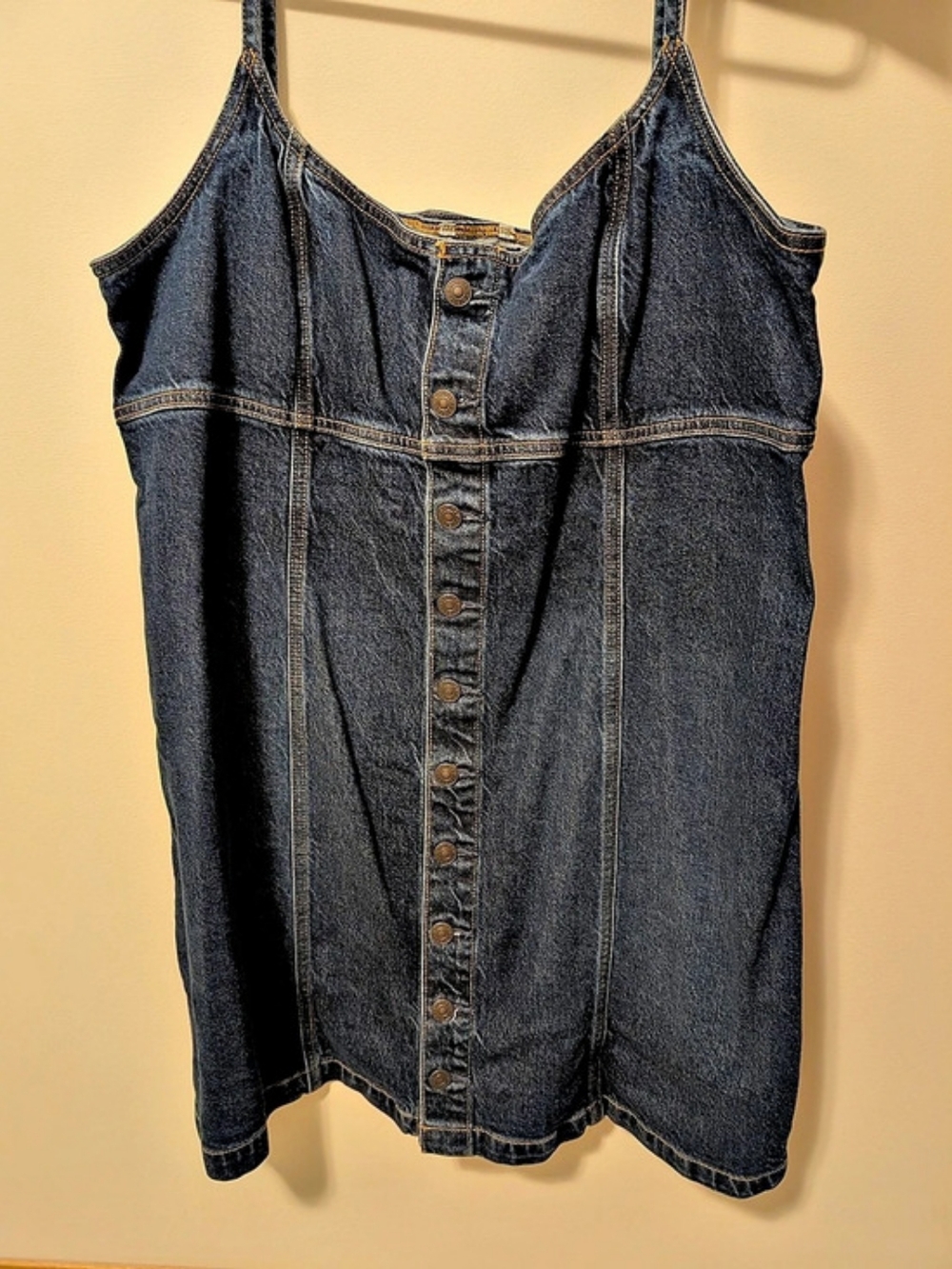 American Eagle Outfitters Denim Button Front Dress